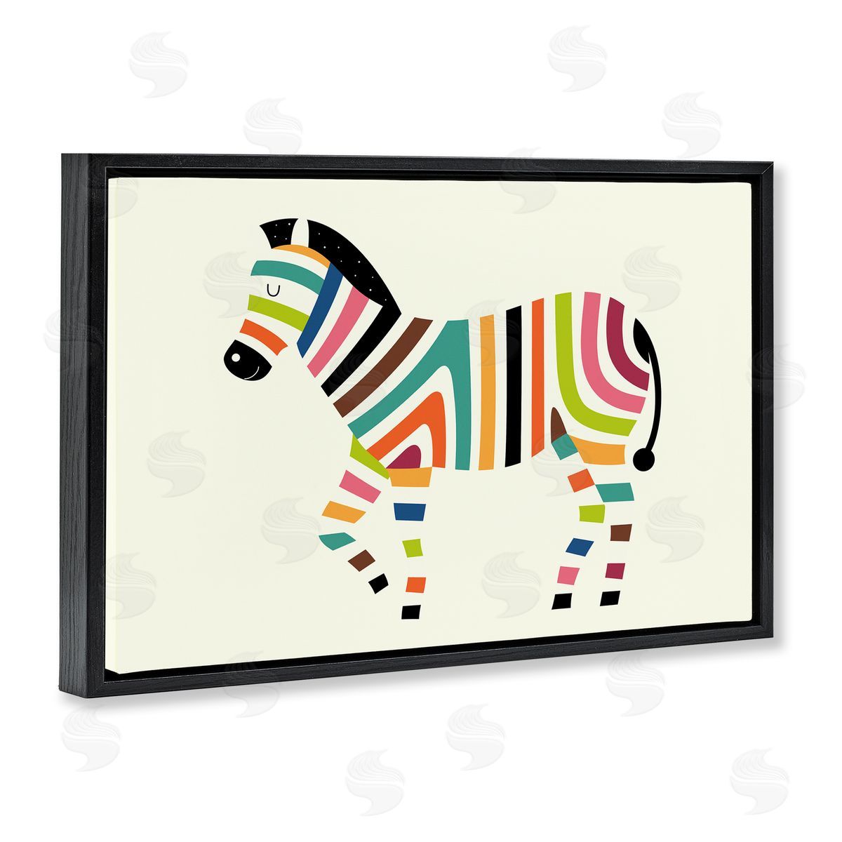 Andy Westface | Bright Hued Zebra Stripes