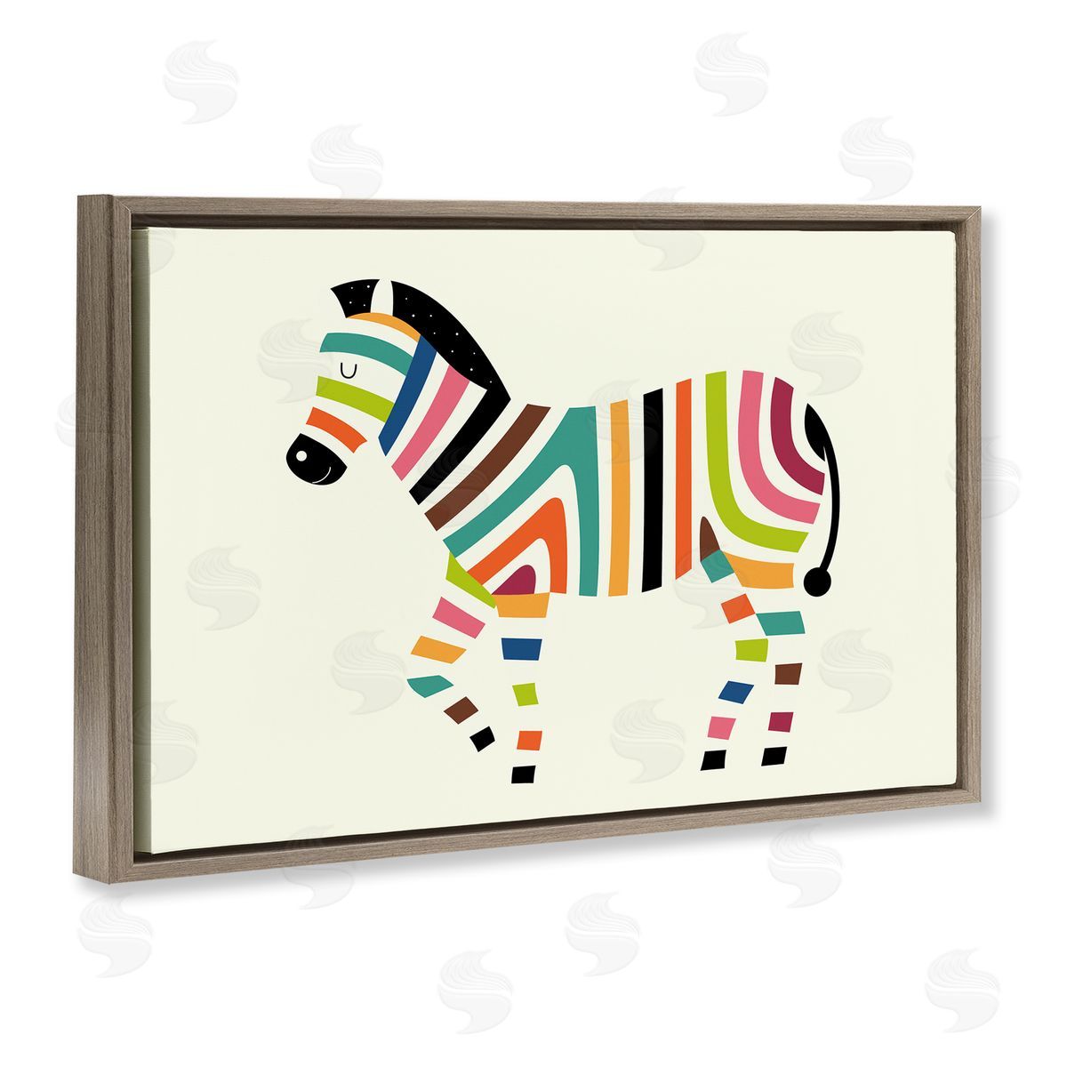 Andy Westface | Bright Hued Zebra Stripes