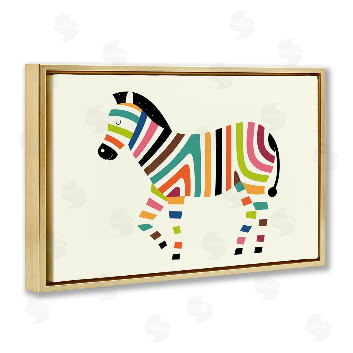 Andy Westface | Bright Hued Zebra Stripes