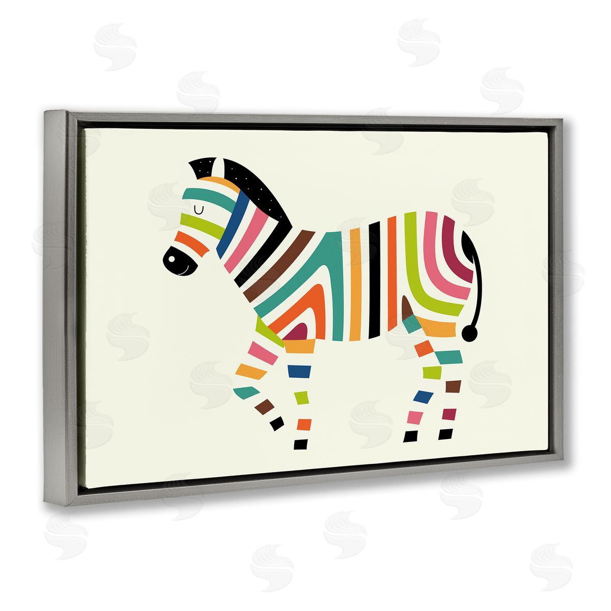 Andy Westface | Bright Hued Zebra Stripes