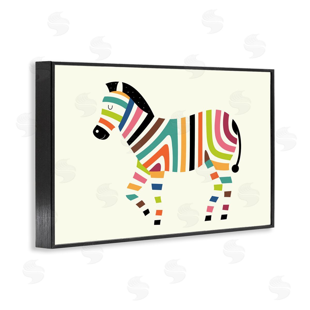 Andy Westface | Bright Hued Zebra Stripes