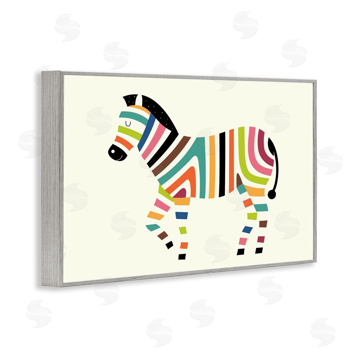 Andy Westface | Bright Hued Zebra Stripes