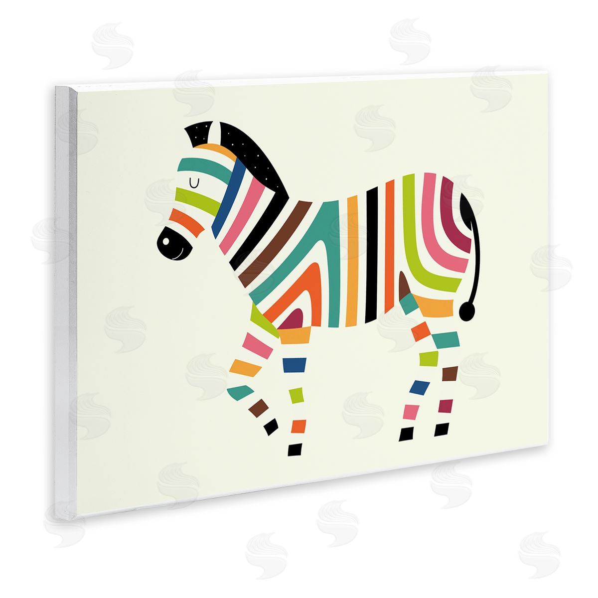 Andy Westface | Bright Hued Zebra Stripes