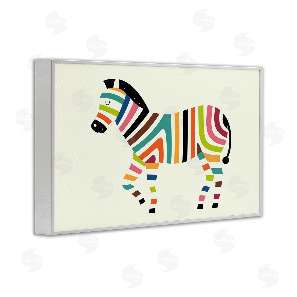 Andy Westface | Bright Hued Zebra Stripes