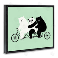 Andy Westface | Bear Trio on Bicycle