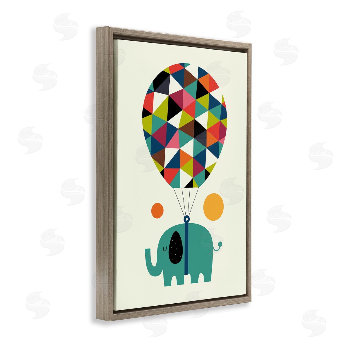 Andy Westface | Elephant with Geometric Balloon