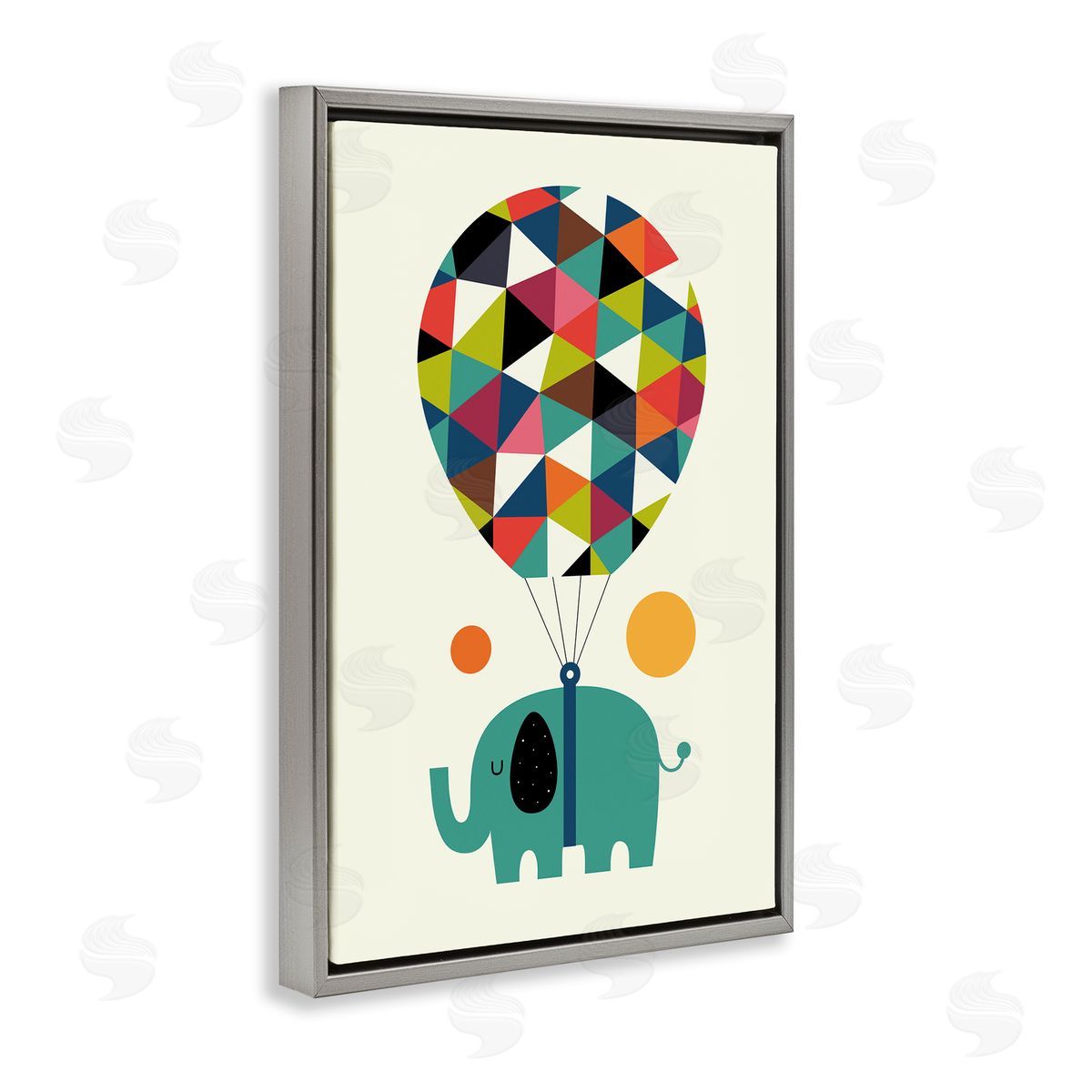 Andy Westface | Elephant with Geometric Balloon