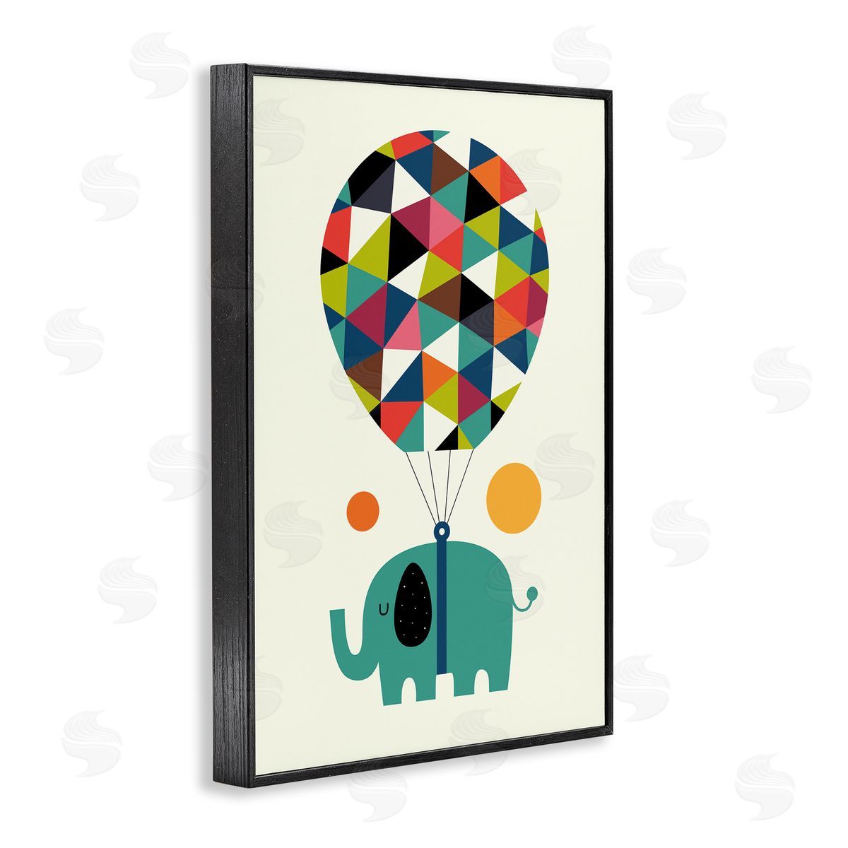 Andy Westface | Elephant with Geometric Balloon
