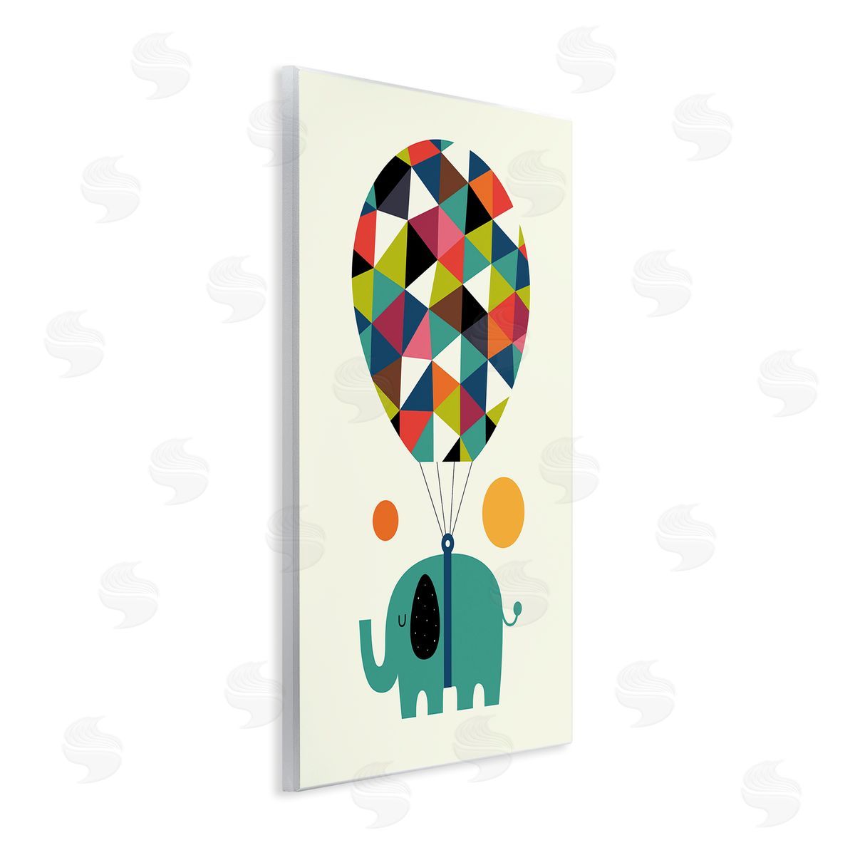 Andy Westface | Elephant with Geometric Balloon