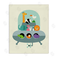 Andy Westface | Jungle Animals in Spaceship