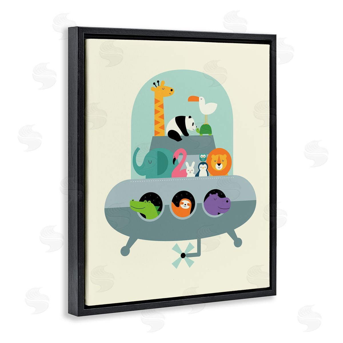 Andy Westface | Jungle Animals in Spaceship