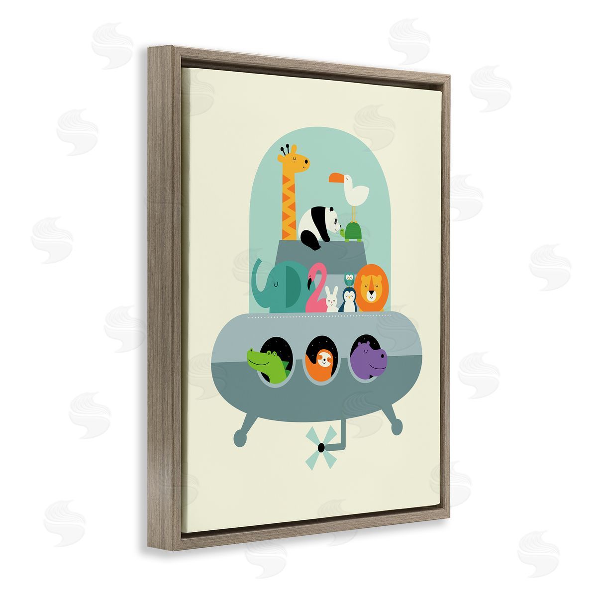 Andy Westface | Jungle Animals in Spaceship