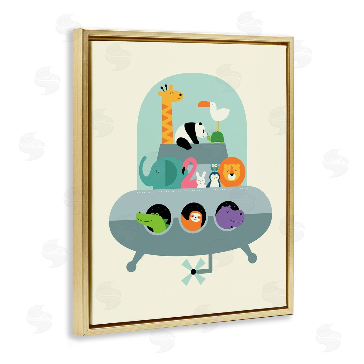 Andy Westface | Jungle Animals in Spaceship