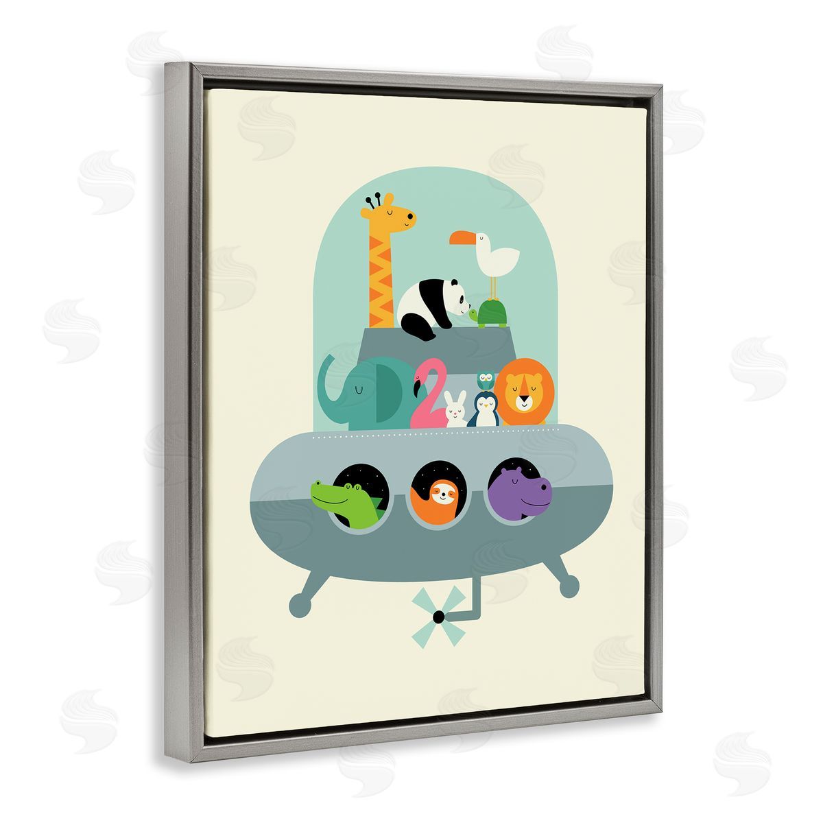 Andy Westface | Jungle Animals in Spaceship