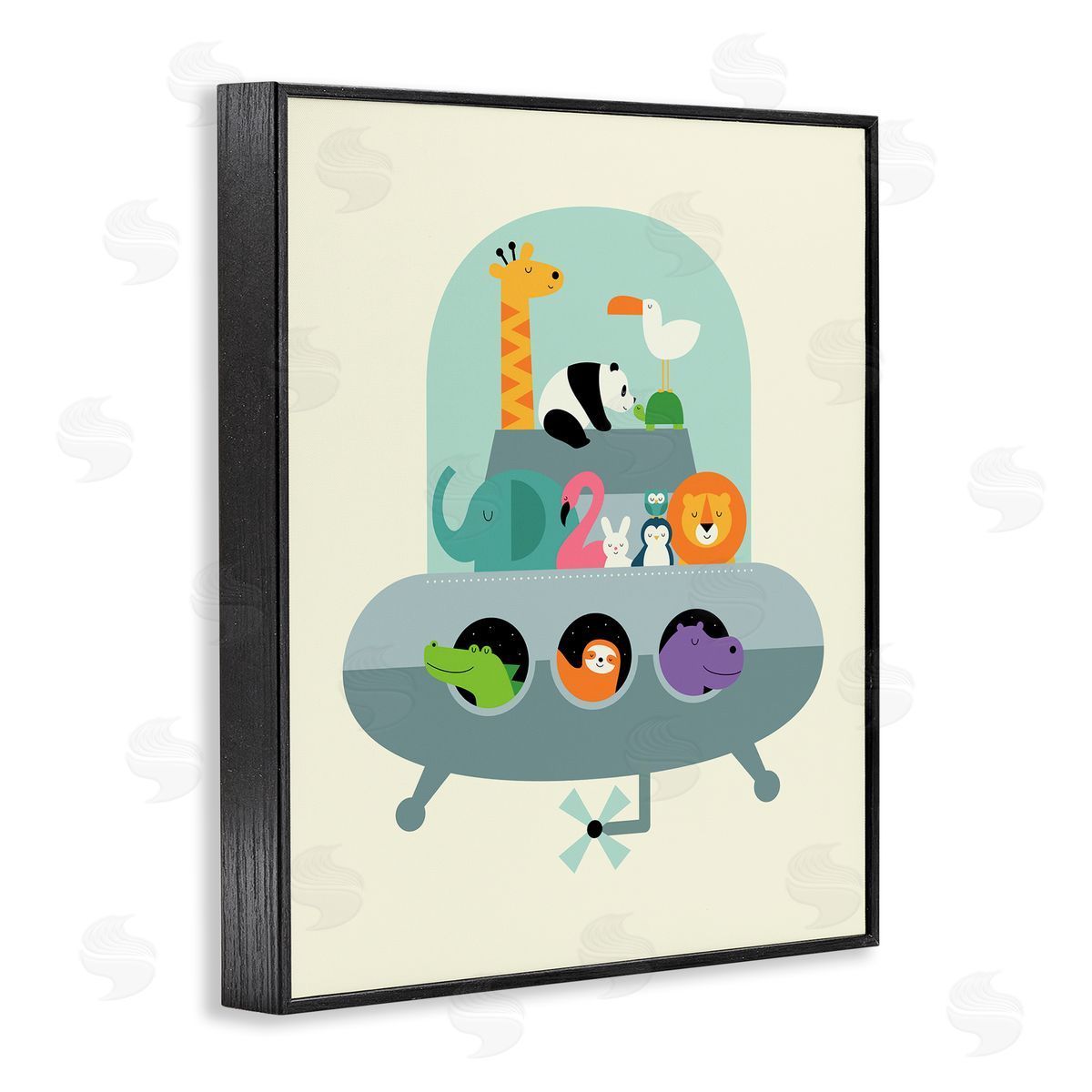 Andy Westface | Jungle Animals in Spaceship