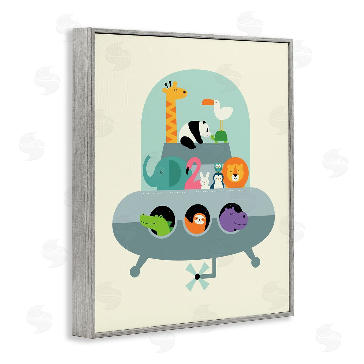 Andy Westface | Jungle Animals in Spaceship
