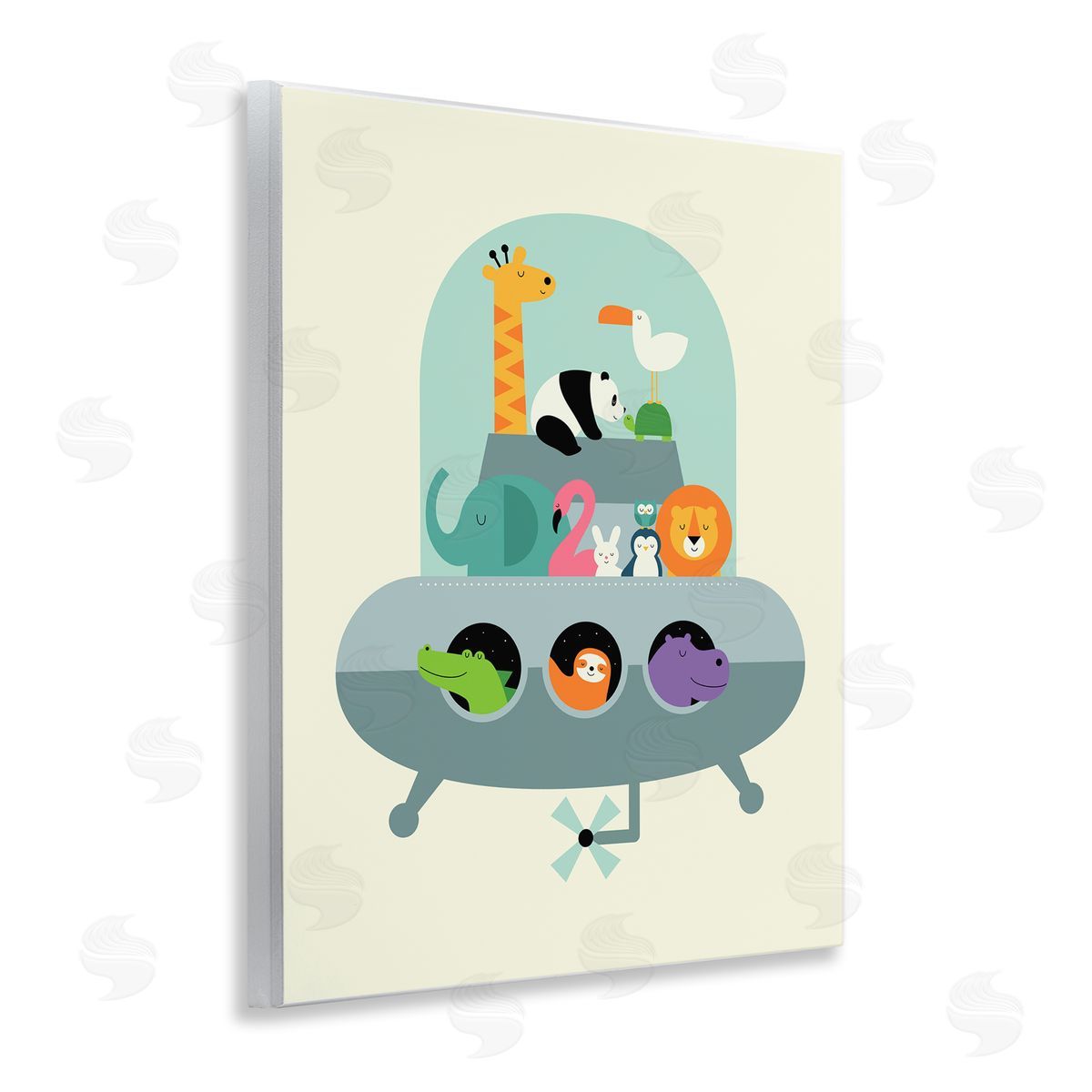 Andy Westface | Jungle Animals in Spaceship