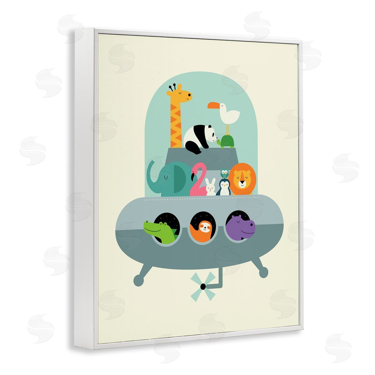 Andy Westface | Jungle Animals in Spaceship