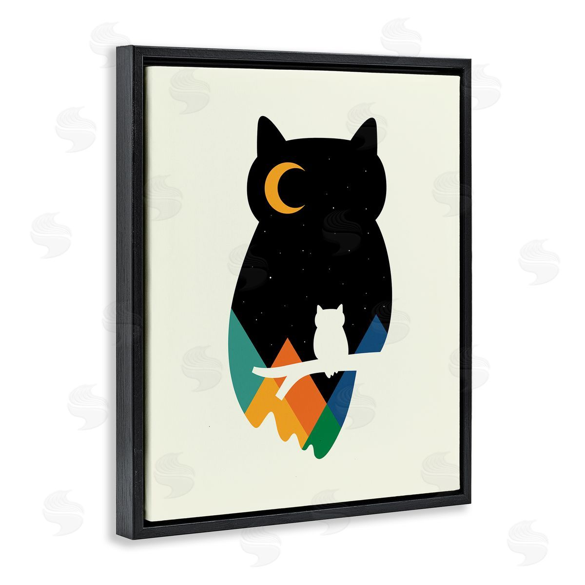 Andy Westface | Mountains in Owl Silhouette