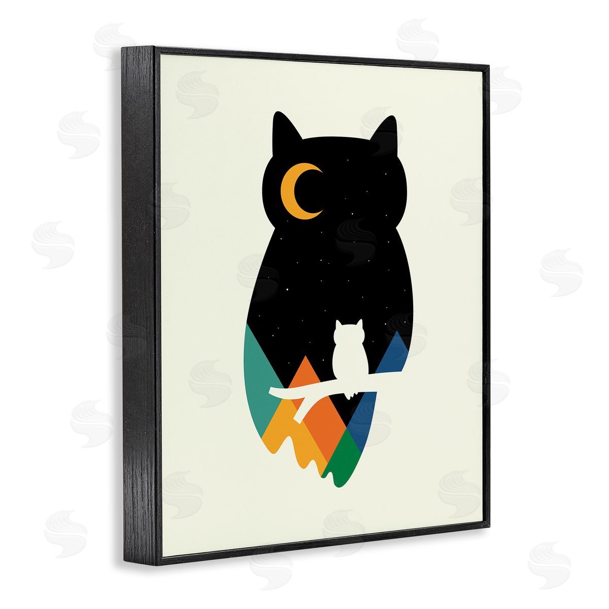 Andy Westface | Mountains in Owl Silhouette