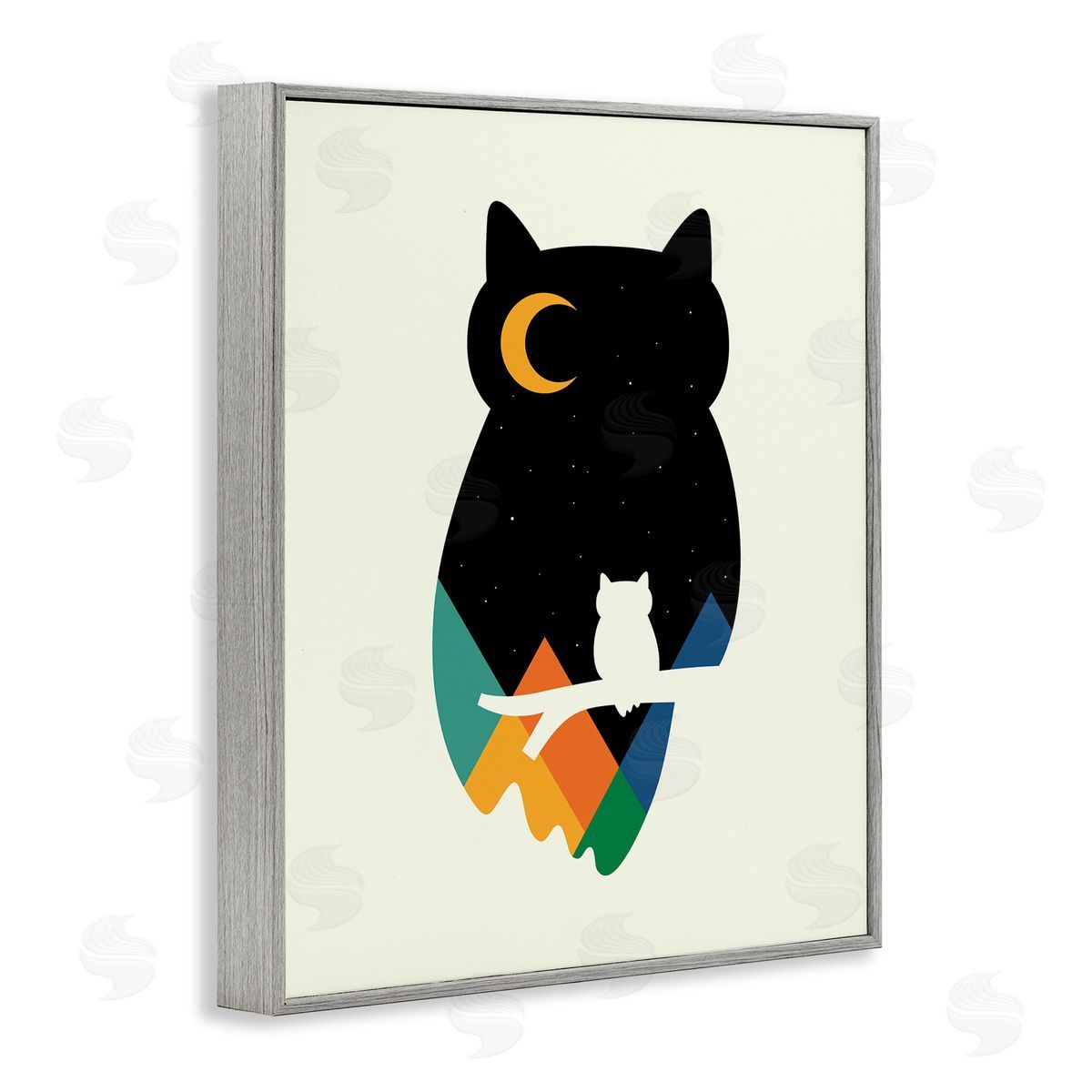 Andy Westface | Mountains in Owl Silhouette