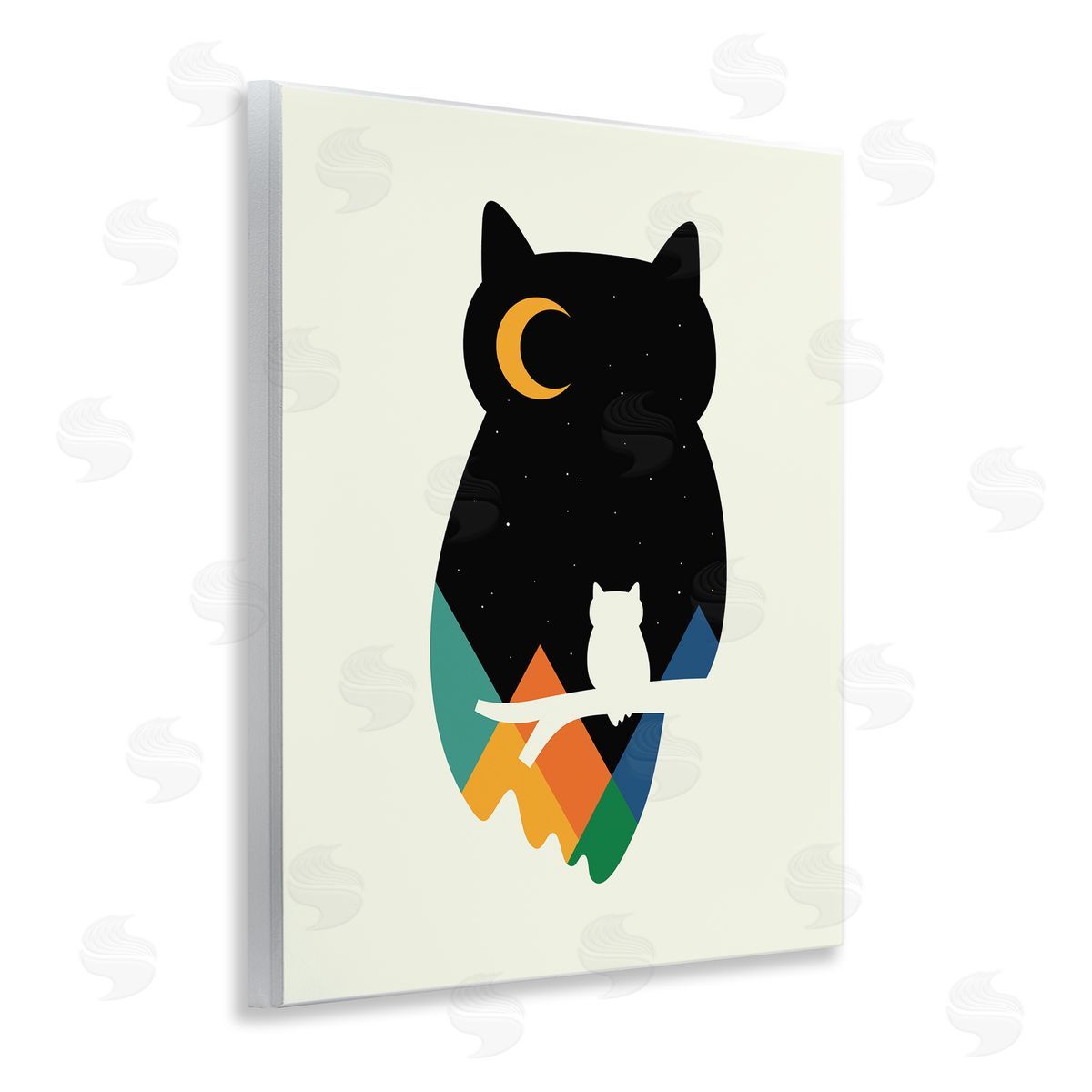 Andy Westface | Mountains in Owl Silhouette