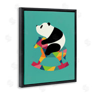 Andy Westface | Panda on Rocking Horse