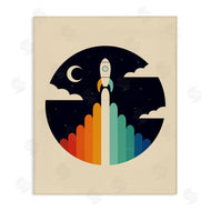Andy Westface | Vintage Hued Spaceship