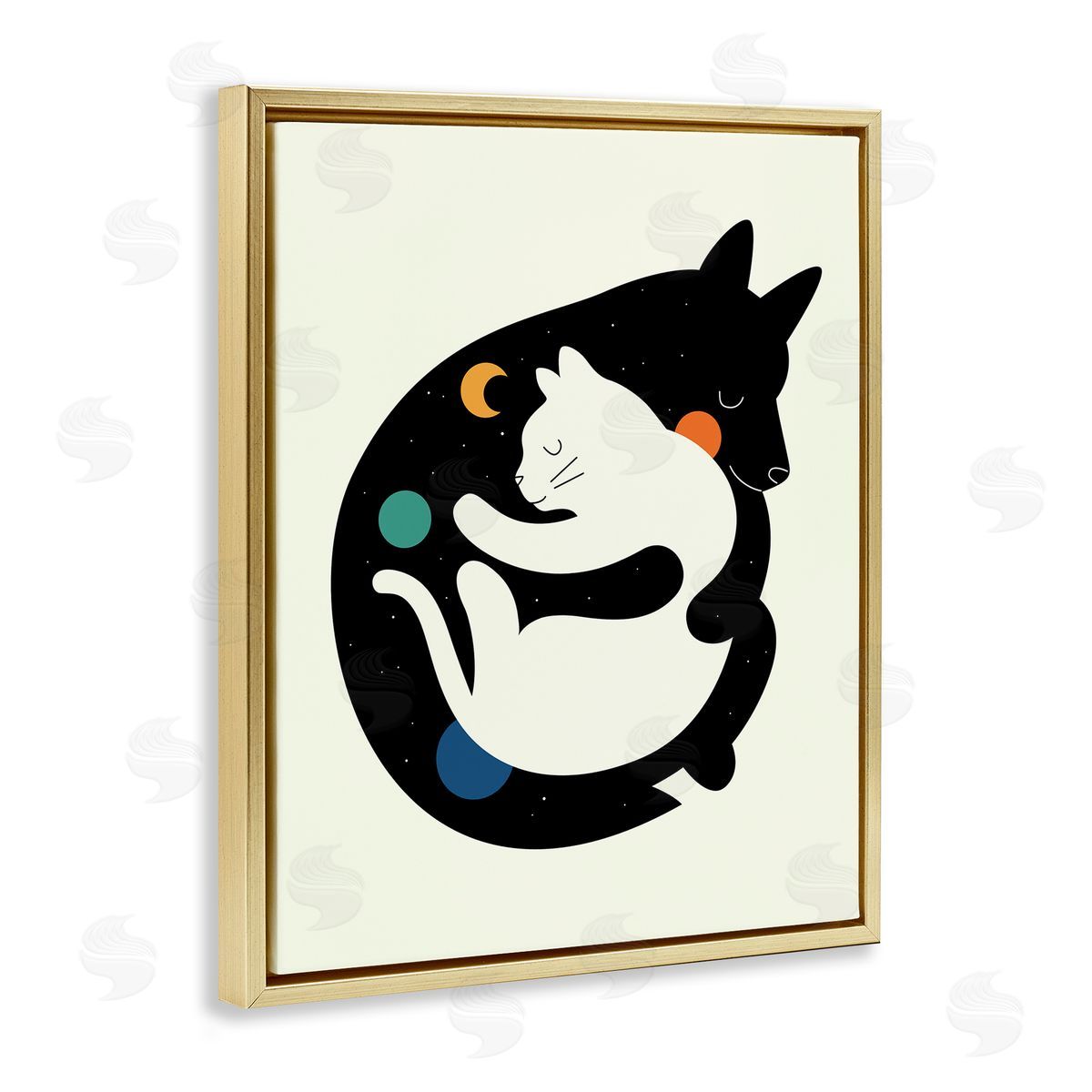 Andy Westface | Hugging Dog & Cat