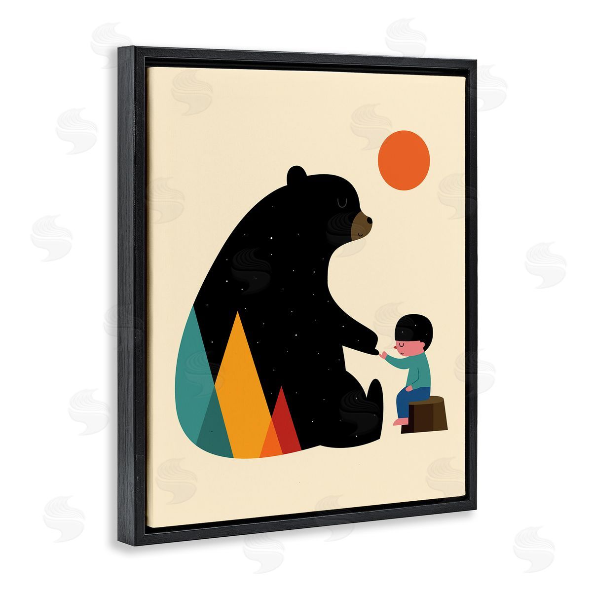 Andy Westface | Bear & Boy Pinky Promise