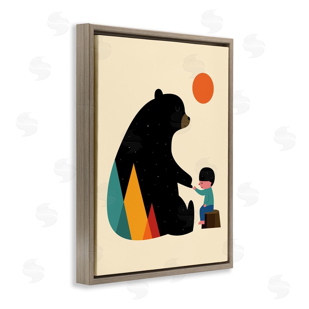 Andy Westface | Bear & Boy Pinky Promise