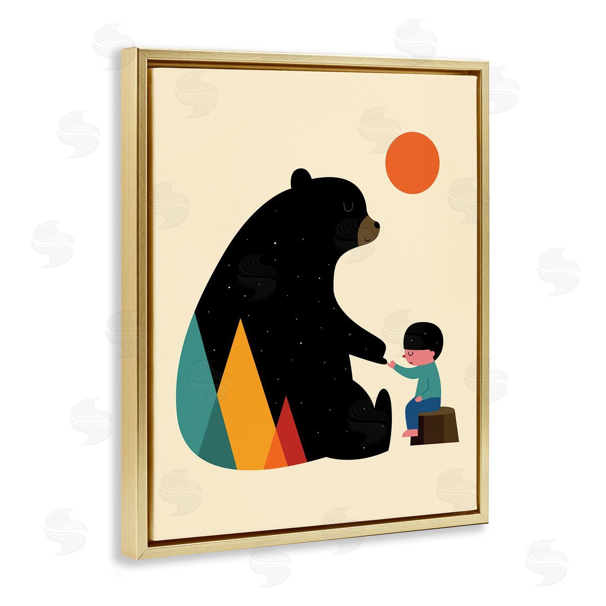 Andy Westface | Bear & Boy Pinky Promise