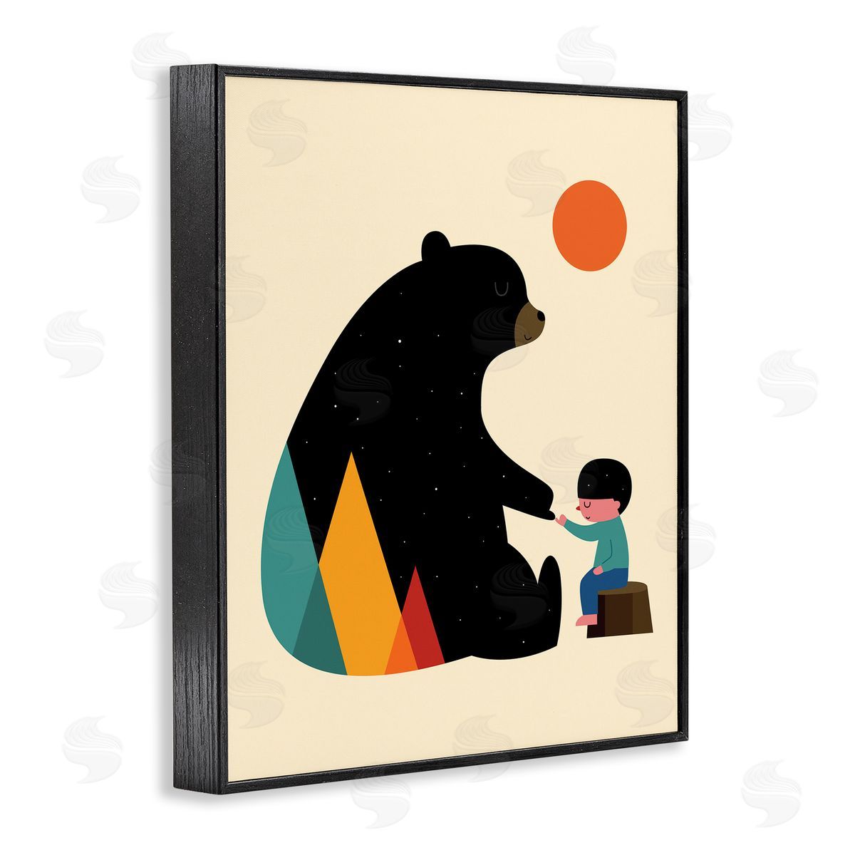 Andy Westface | Bear & Boy Pinky Promise
