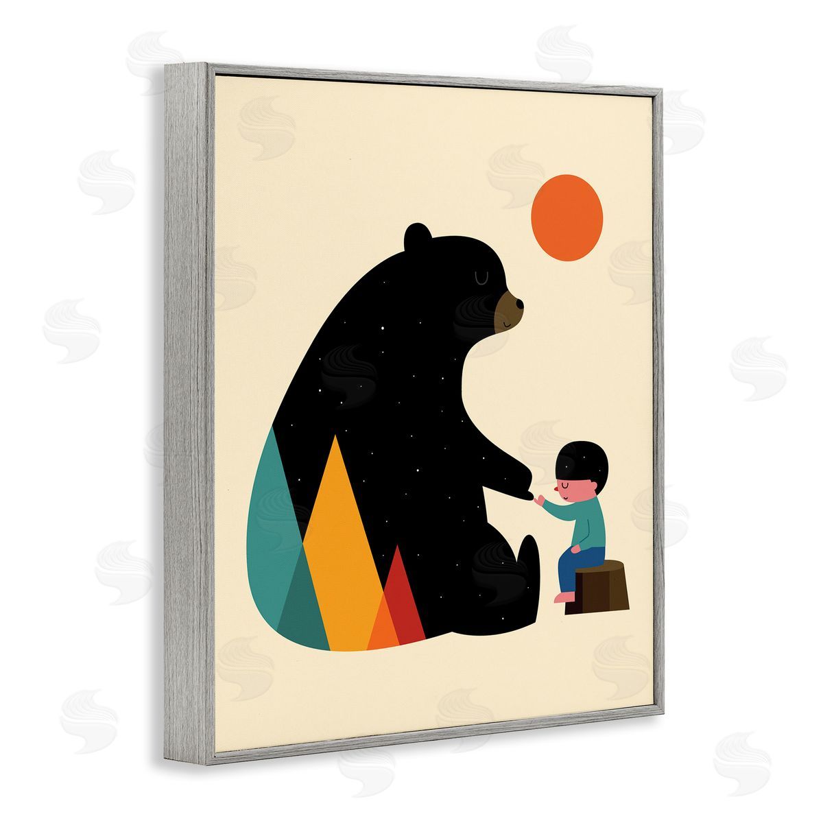 Andy Westface | Bear & Boy Pinky Promise