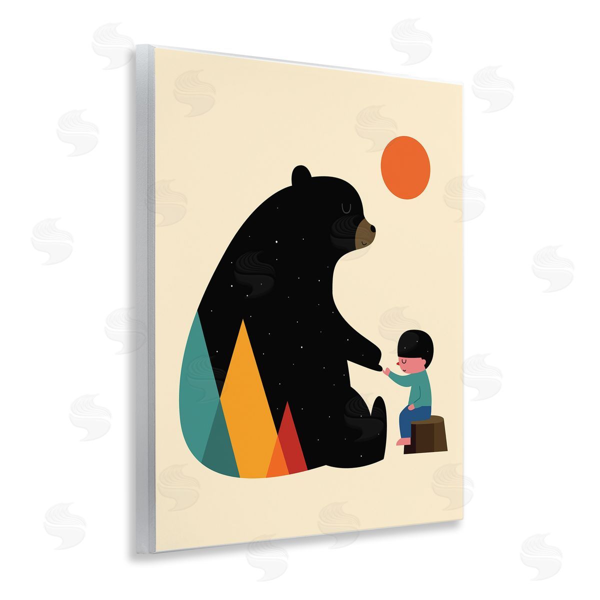 Andy Westface | Bear & Boy Pinky Promise