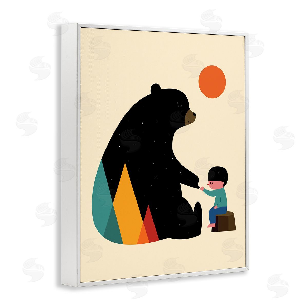 Andy Westface | Bear & Boy Pinky Promise