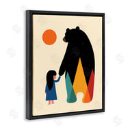 Andy Westface | Bear & Girl Silhouette
