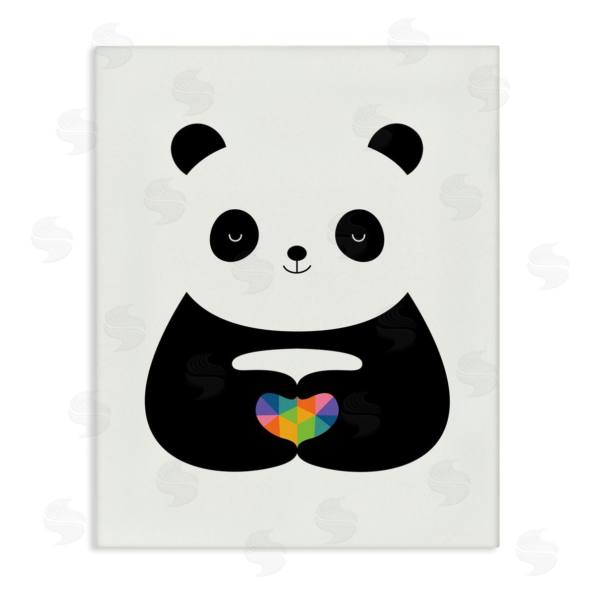 Andy Westface | Panda & Geometric Heart