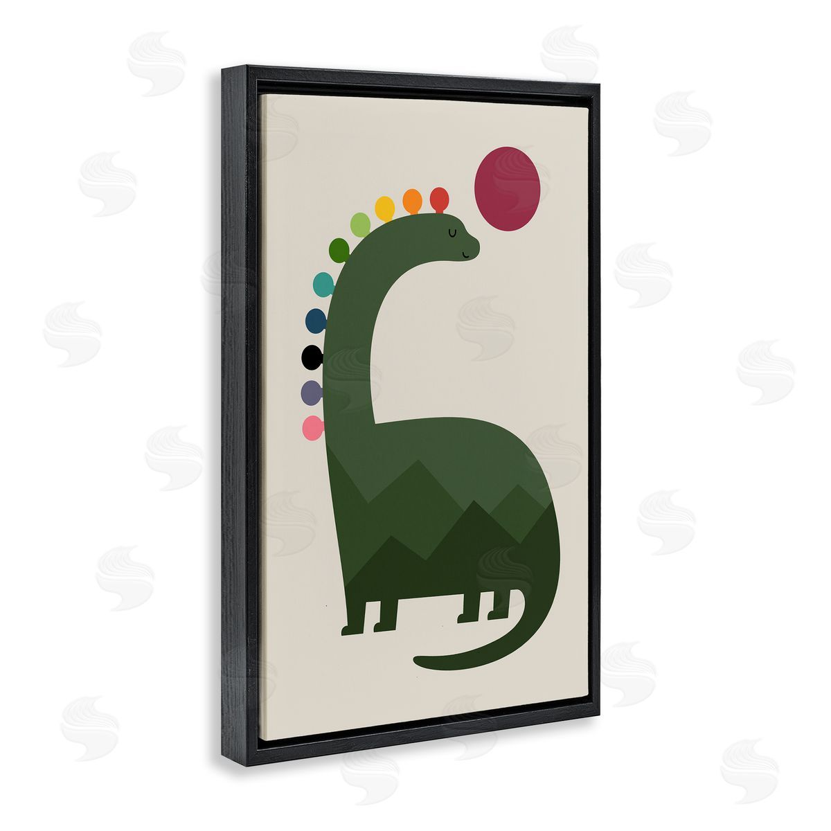 Andy Westface | Minimal Rainbow Dinosaur