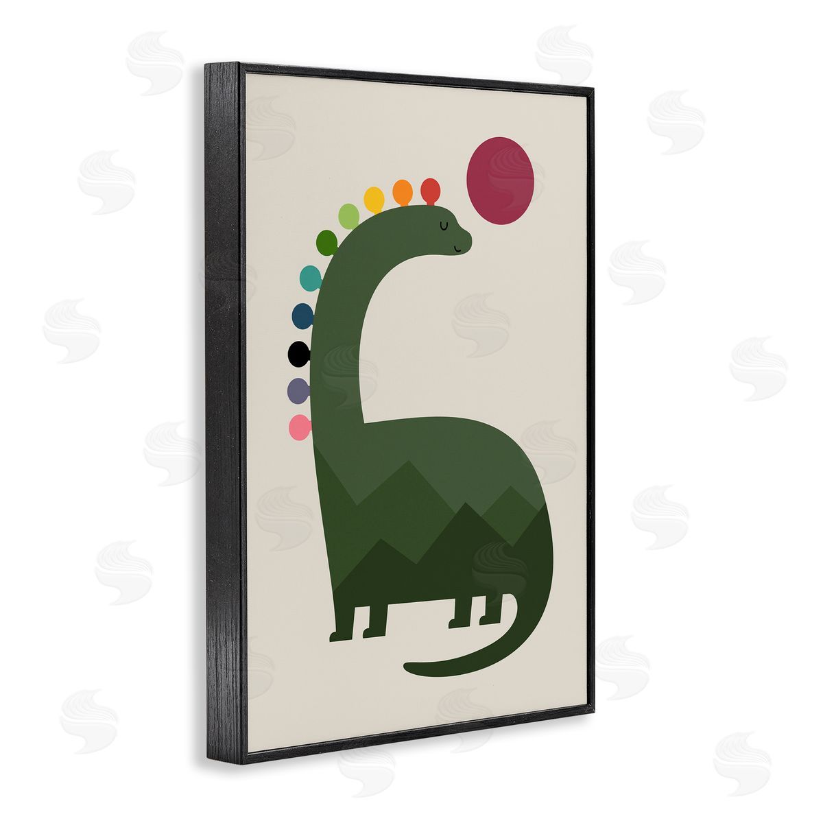 Andy Westface | Minimal Rainbow Dinosaur