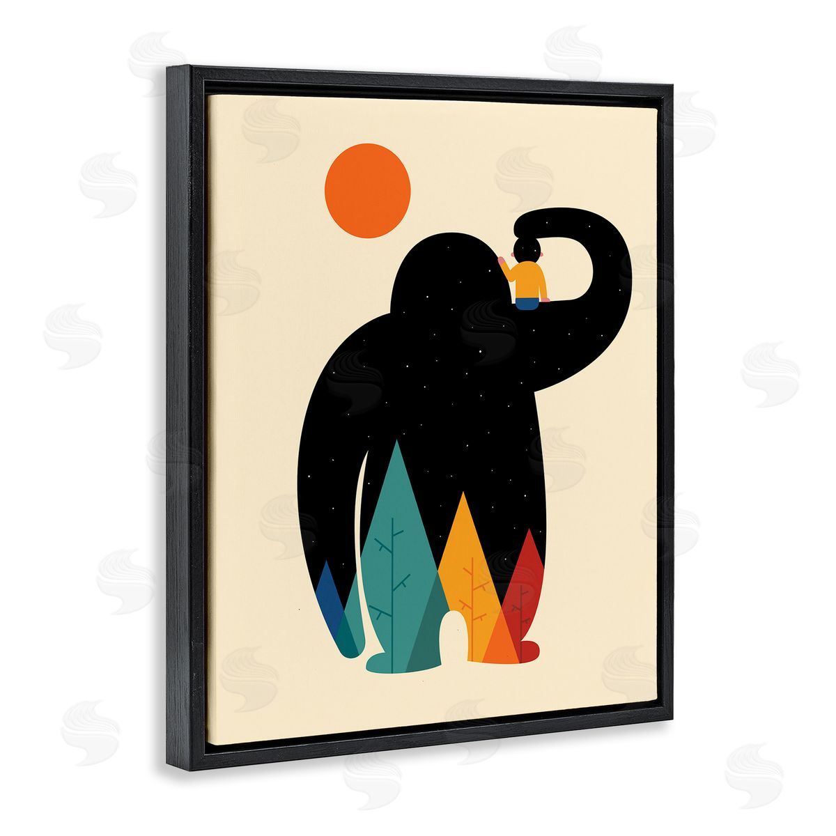 Andy Westface | Creature & Boy Silhouette