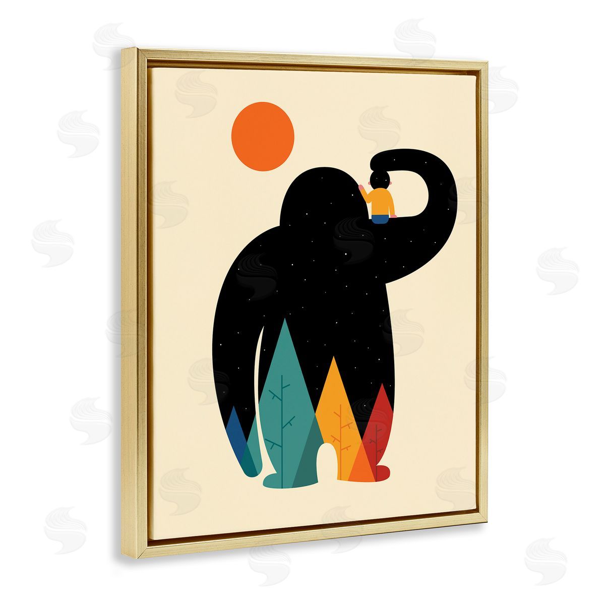 Andy Westface | Creature & Boy Silhouette
