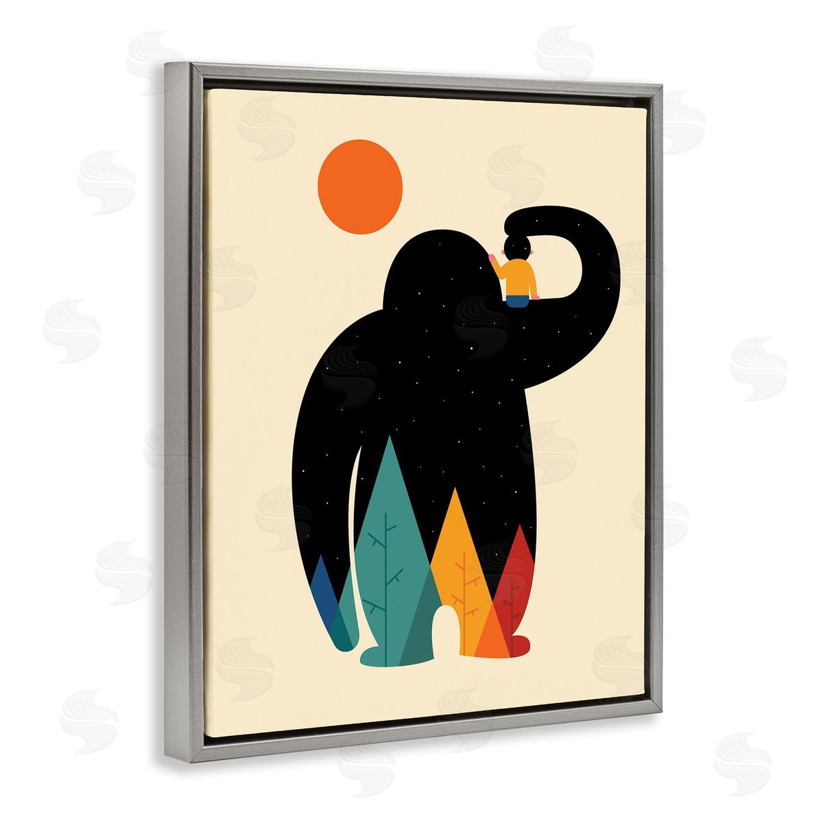 Andy Westface | Creature & Boy Silhouette