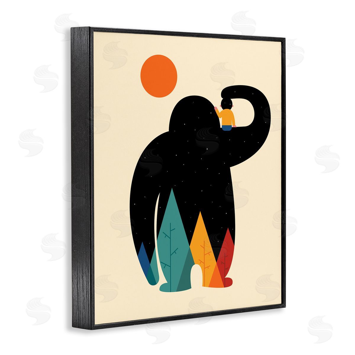 Andy Westface | Creature & Boy Silhouette