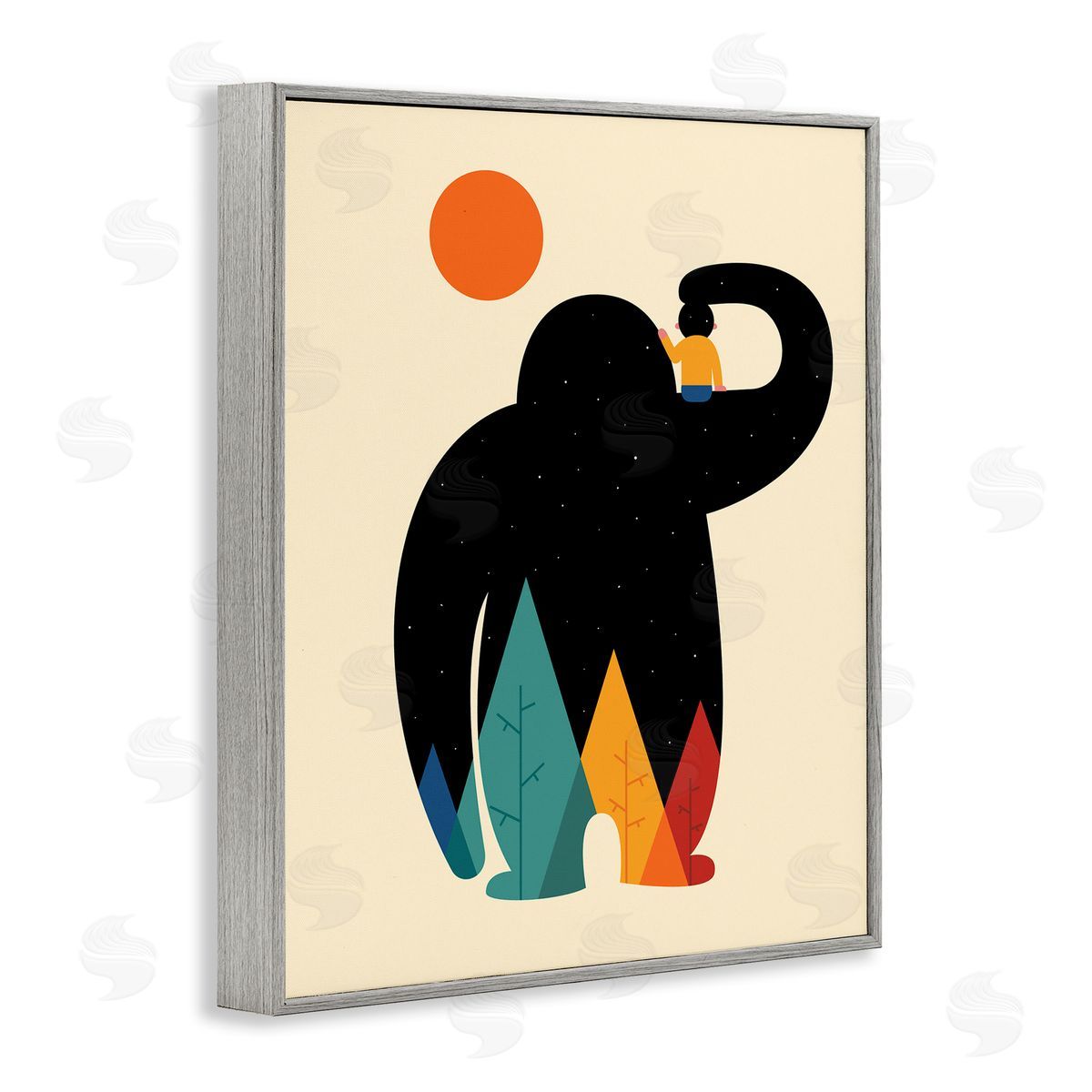 Andy Westface | Creature & Boy Silhouette
