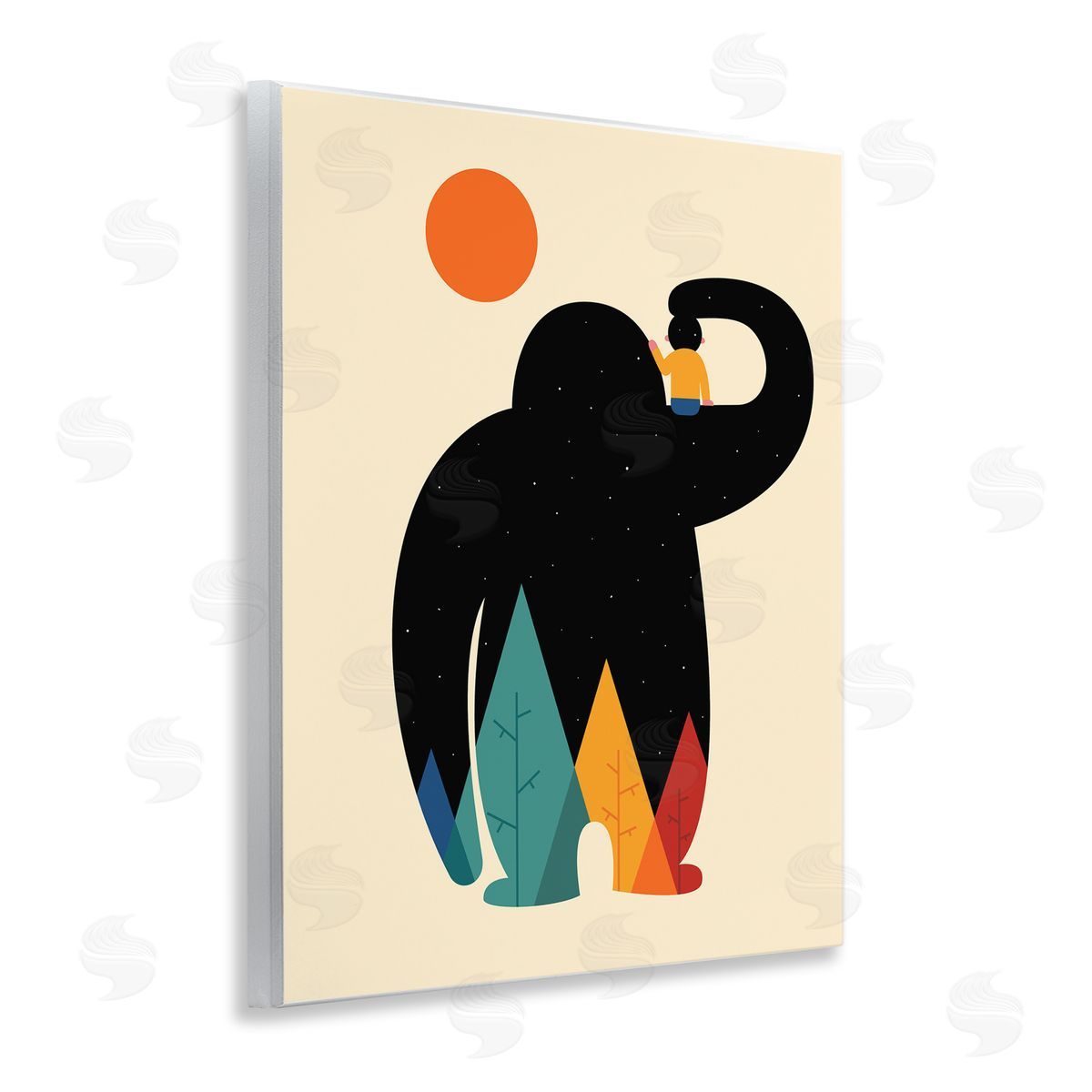 Andy Westface | Creature & Boy Silhouette