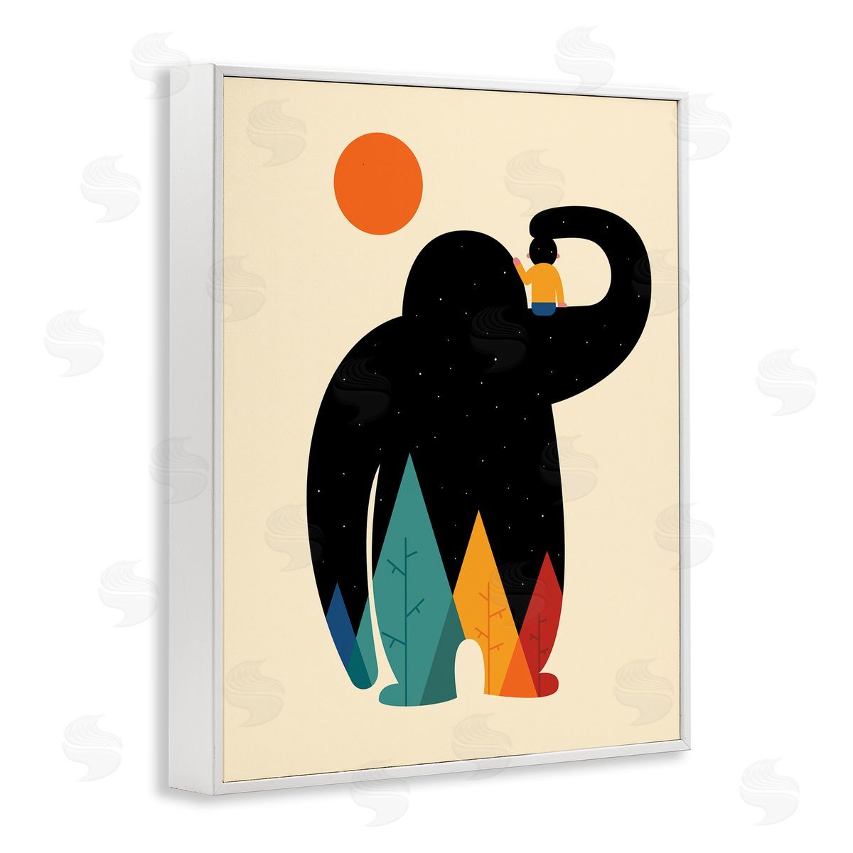 Andy Westface | Creature & Boy Silhouette
