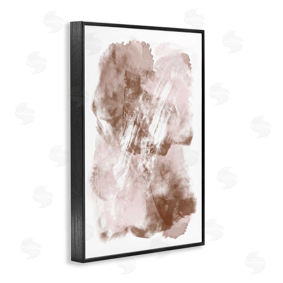 Martina Pavlova | Neutral Earthy Brown Splatter