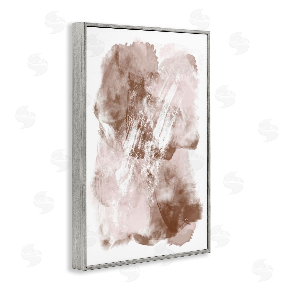 Martina Pavlova | Neutral Earthy Brown Splatter