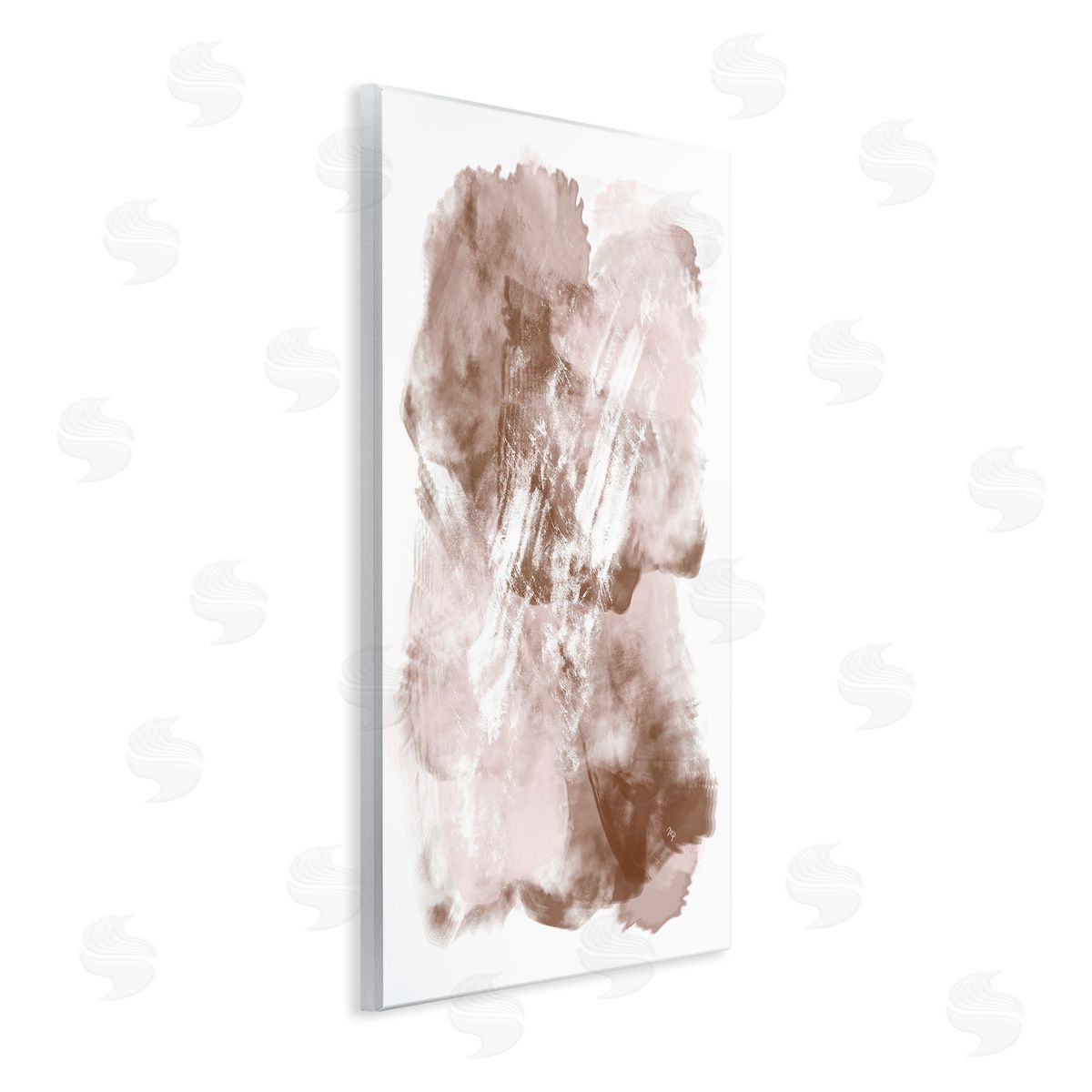 Martina Pavlova | Neutral Earthy Brown Splatter